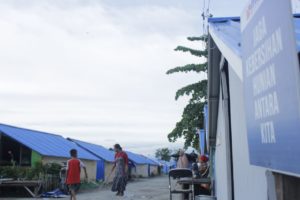 KPU Palu Pusatkan Sosialisasi Pemilu di Huntara dan Kamp Pengungsi Korban Gempa