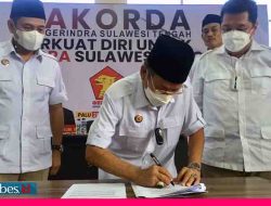 Gerindra Sulteng Deklarasi Usung Prabowo Maju Capres 2024