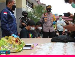 Dua Pegawai Lapas Palu Ditangkap Edarkan 49 Paket Sabu-Sabu