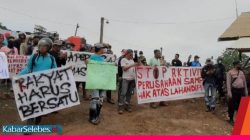 PT. BCPM Diminta Hentikan Operasi, Warga Desak Bayar Kompensasi Lahan