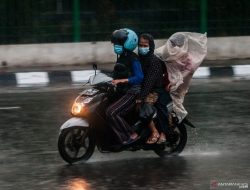 BMKG Peringatkan Potensi Hujan Lebat Sebagian Wilayah Indonesia Termasuk Sulawesi Tengah