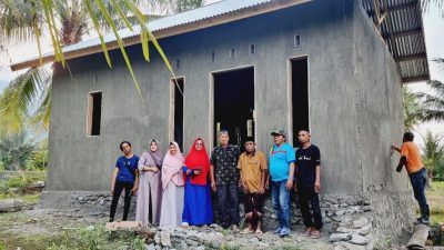 Sahabat Masjid Bangun Rumah untuk Imam di Sigi