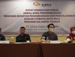 Konsultasi Publik CPM Libatkan Warga Tujuh Kelurahan di Palu