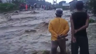 Belasan Rumah di Bunta Kabupaten Banggai Terdampak Banjir