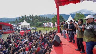 Ribuan Warga Desa di Sigi Deklarasikan Ganjar Pranowo Presiden 2024