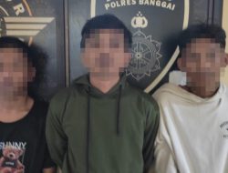 Maling di Tempat Kerja, Tiga Karyawan Toko di Luwuk Shoping Mall Dibekuk Polisi