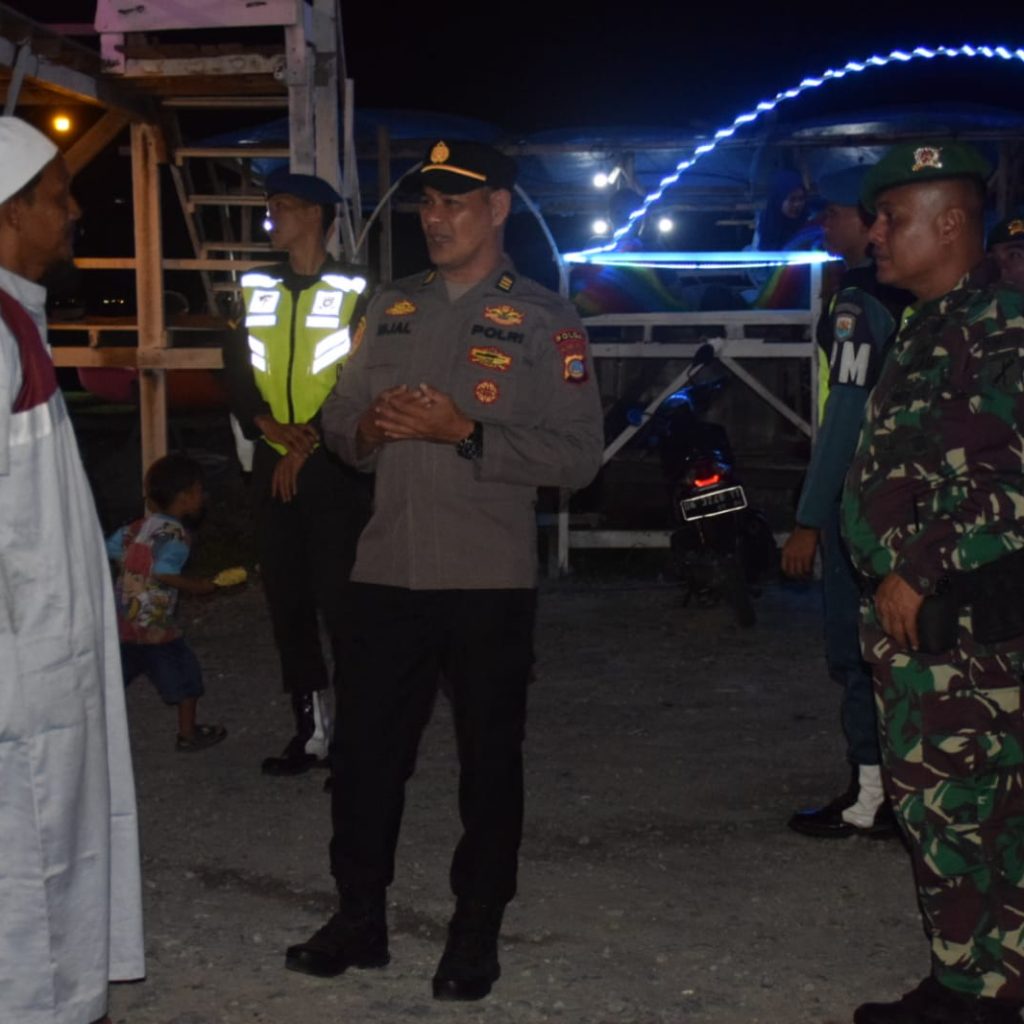 Ciptakan situasi kondusif, Polri-TNI di Palu Gelar Patroli Gabungan Malam minggu