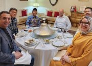Hadiri Jamuan Makan Malam, Duta Besar Kerajaan Maroko Kagum dengan pengetahuan Gubernur Rusdi Mastura